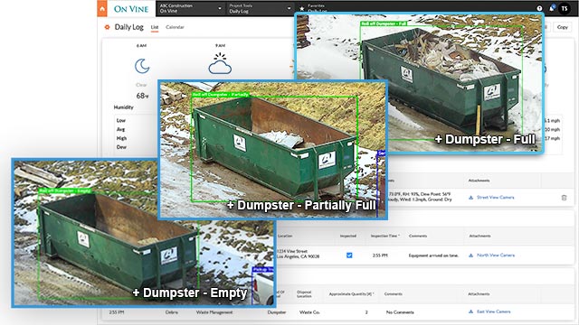 NEW Track Dumpster Status with AI