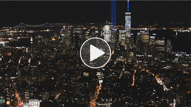 September 11 Commemoration Lights